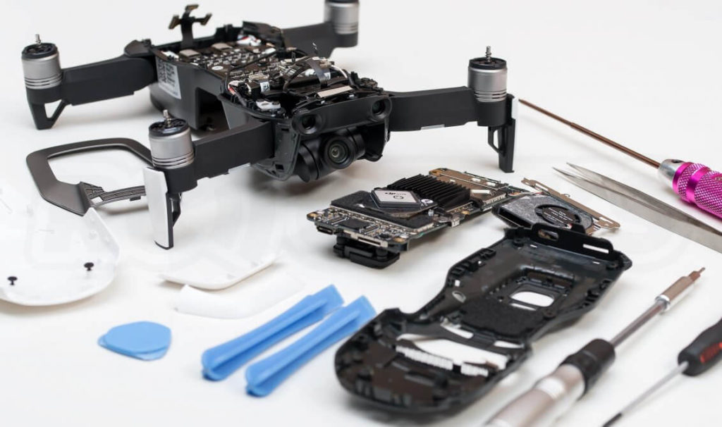 Drone Repair Disassembly